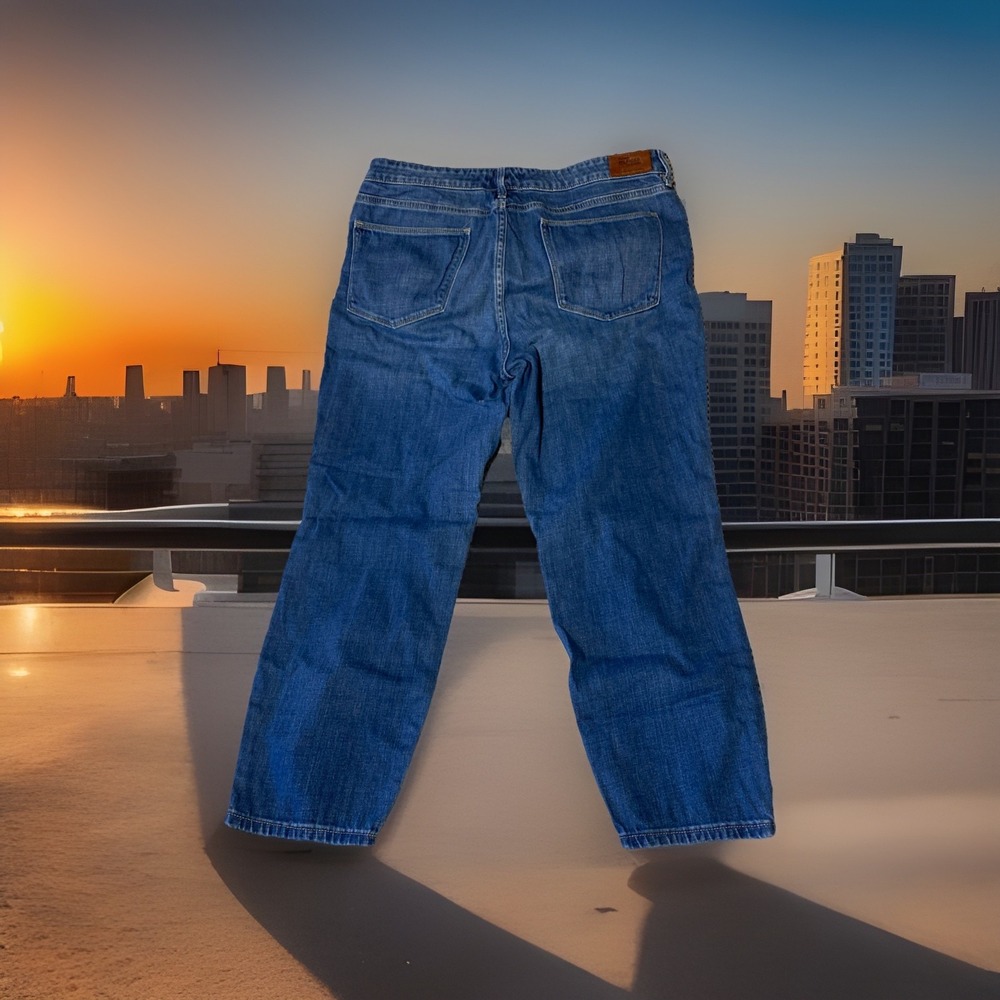 Women's Tommy Hilfiger Denim Jeans Tribeca Skinny Ankle Size 14- Light Blue Wash